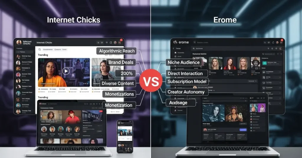 Internet Chicks vs. Erome